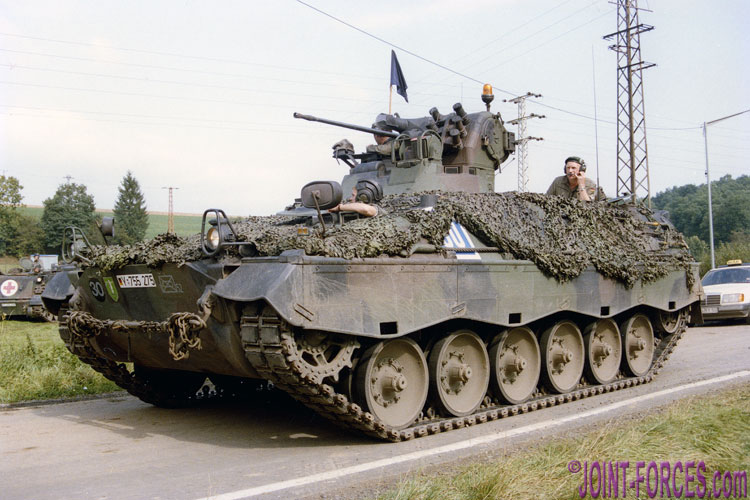 The Marder upgraded the equipment of the Panzergrenadiertruppe and