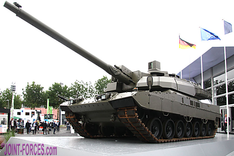 Rheinmetall Challenger 2 Generation 3 5 Turret Joint Forces News