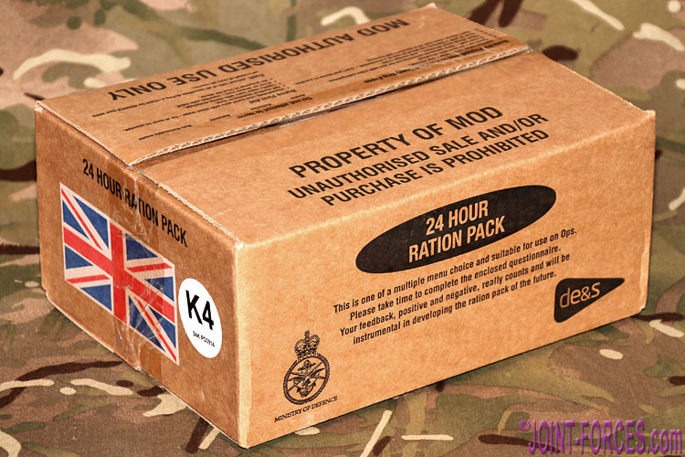 Halal British Ration Pack Army 24 hour Ration Packs