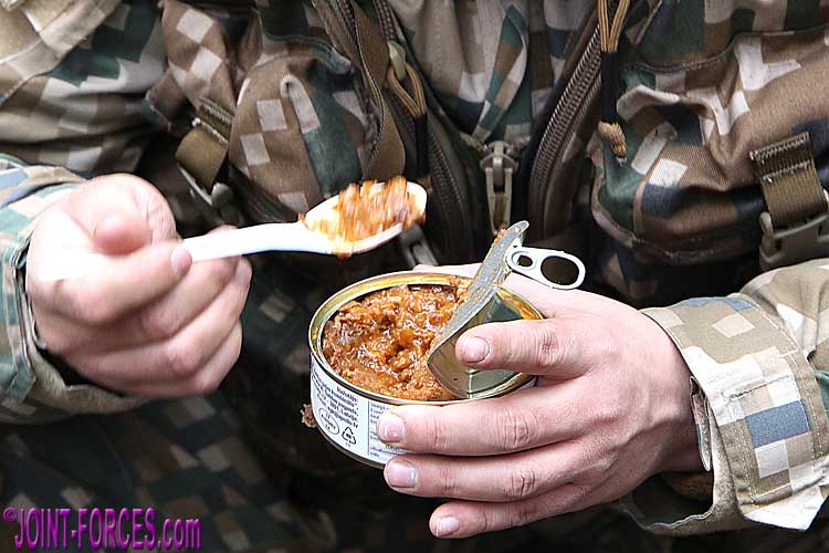 1x Latvian MRE Army ration pack meal ready to eat 