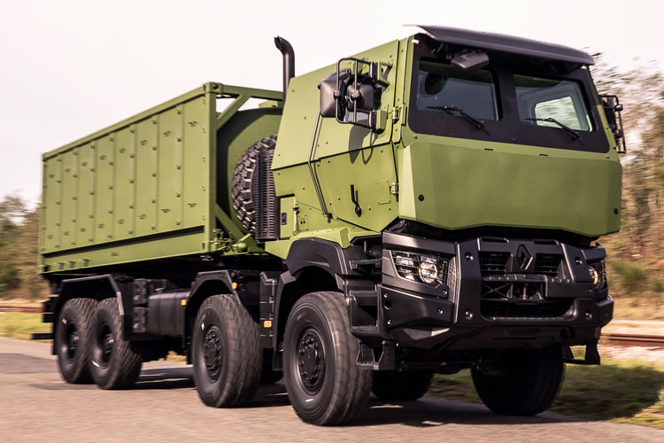  ARQUUS  Presents New 8x8  Logistics Truck Joint Forces News