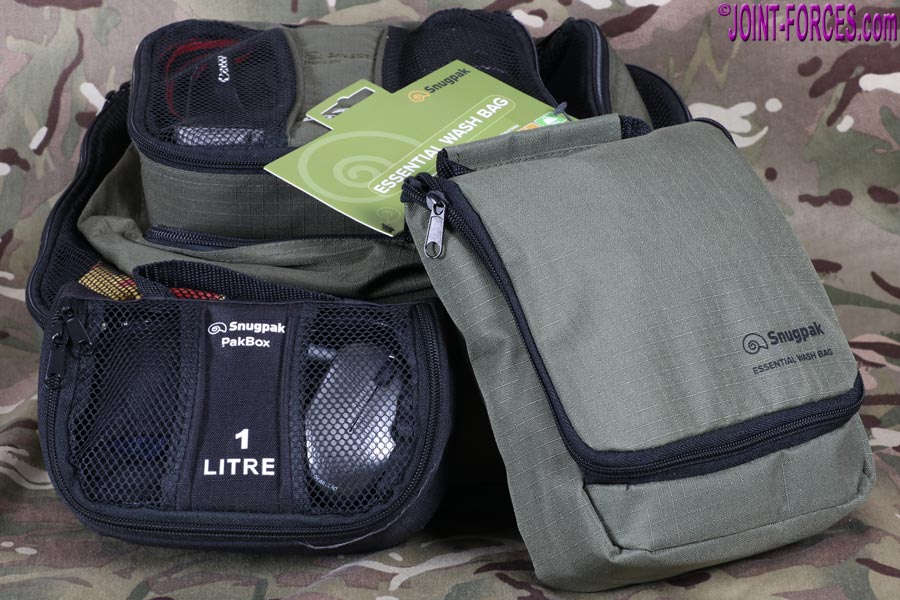 Snugpak Pakbox Military Clothes Tidy Travel Luggage Suitcase Organiser  Pouch Bag