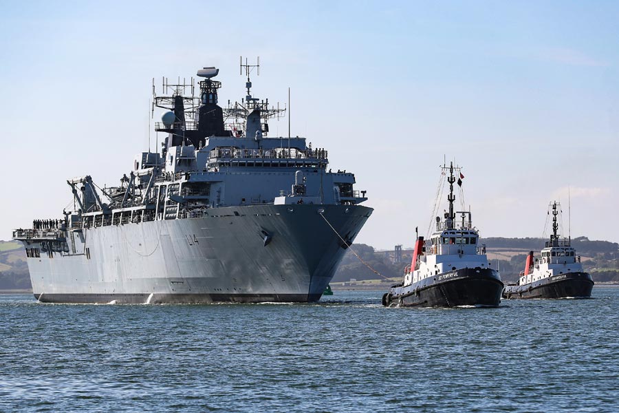 Royal Navy Lrgx Hms Albion Departs Joint Forces News