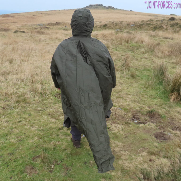 Snugpak Enhanced Patrol Poncho and Insulated Poncho Liner Joint
