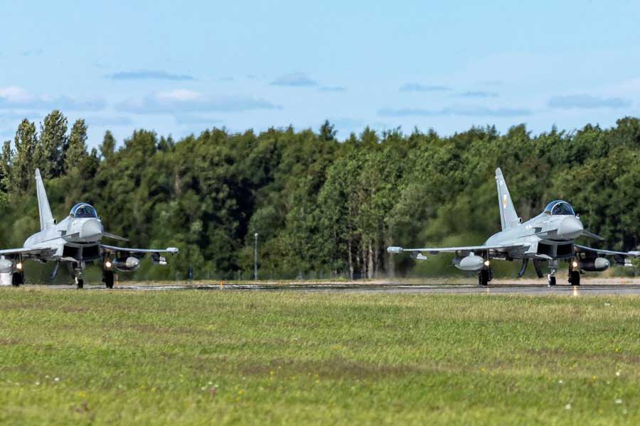 RAF Fighter Jets Deploy To Finland and Sweden | Joint Forces News