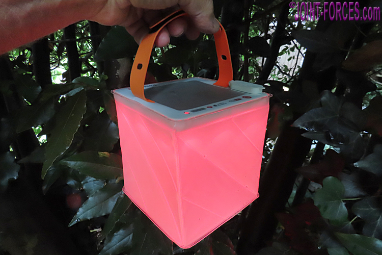 LuminAID Spectra Color-Changing Inflatable Solar Lantern